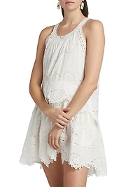 Dahlia Eyelet Minidress