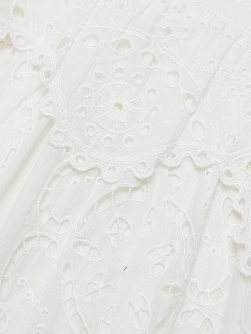 Dahlia Eyelet Minidress