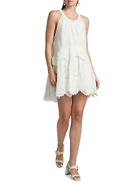 Dahlia Eyelet Minidress