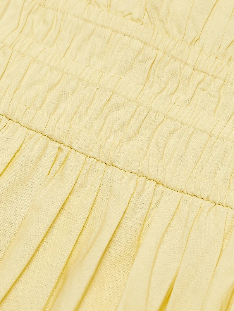 Emmet Poplin Bubble Midi-Dress