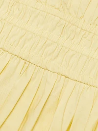 Emmet Poplin Bubble Midi-Dress