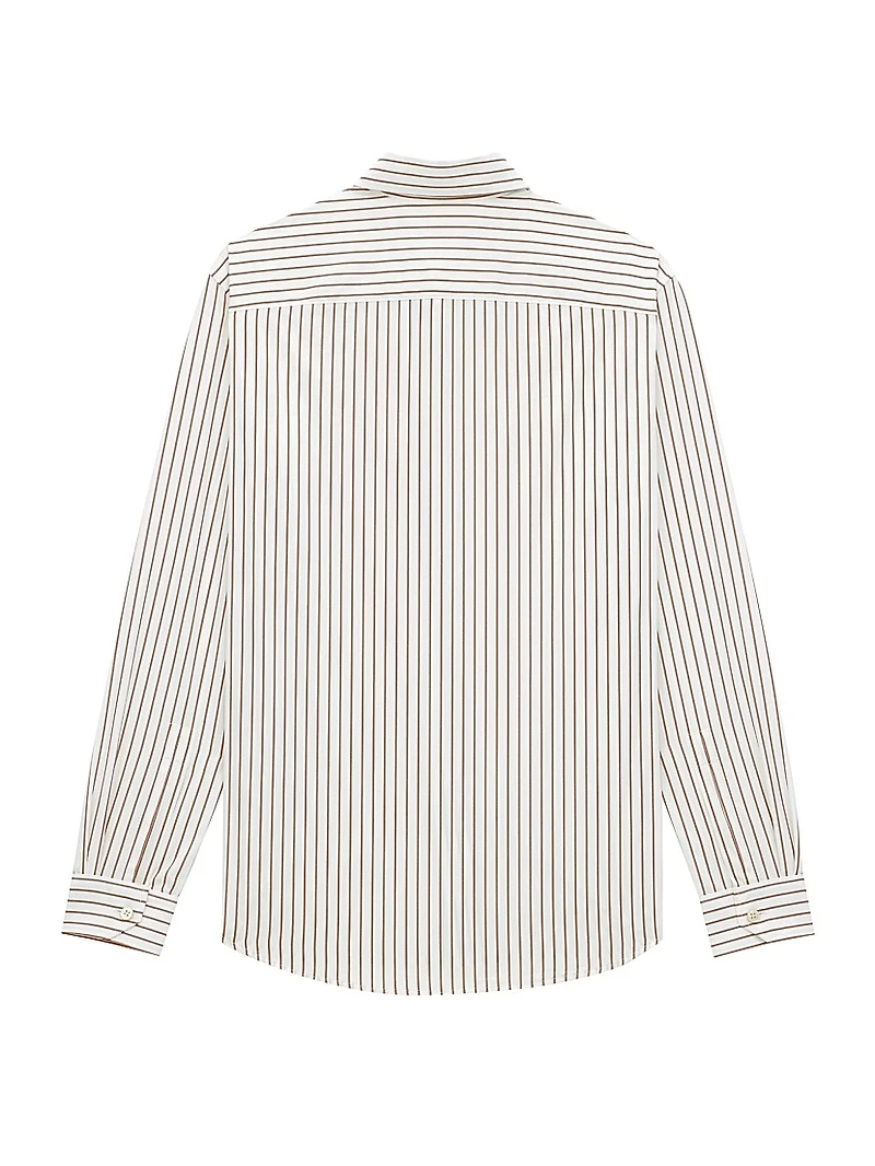 Cassandre Shirt Striped Cotton Poplin