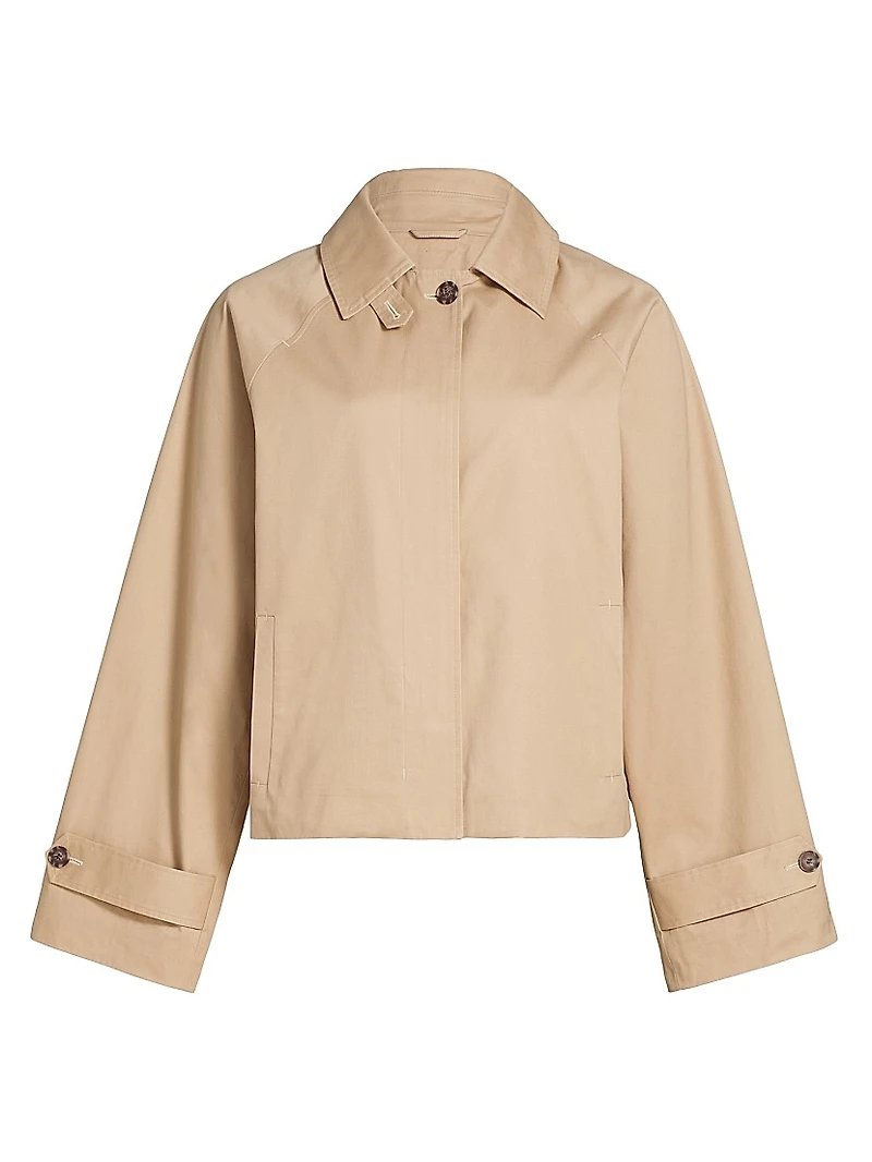 Cotton Trench Jacket