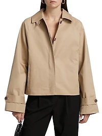 Cotton Trench Jacket