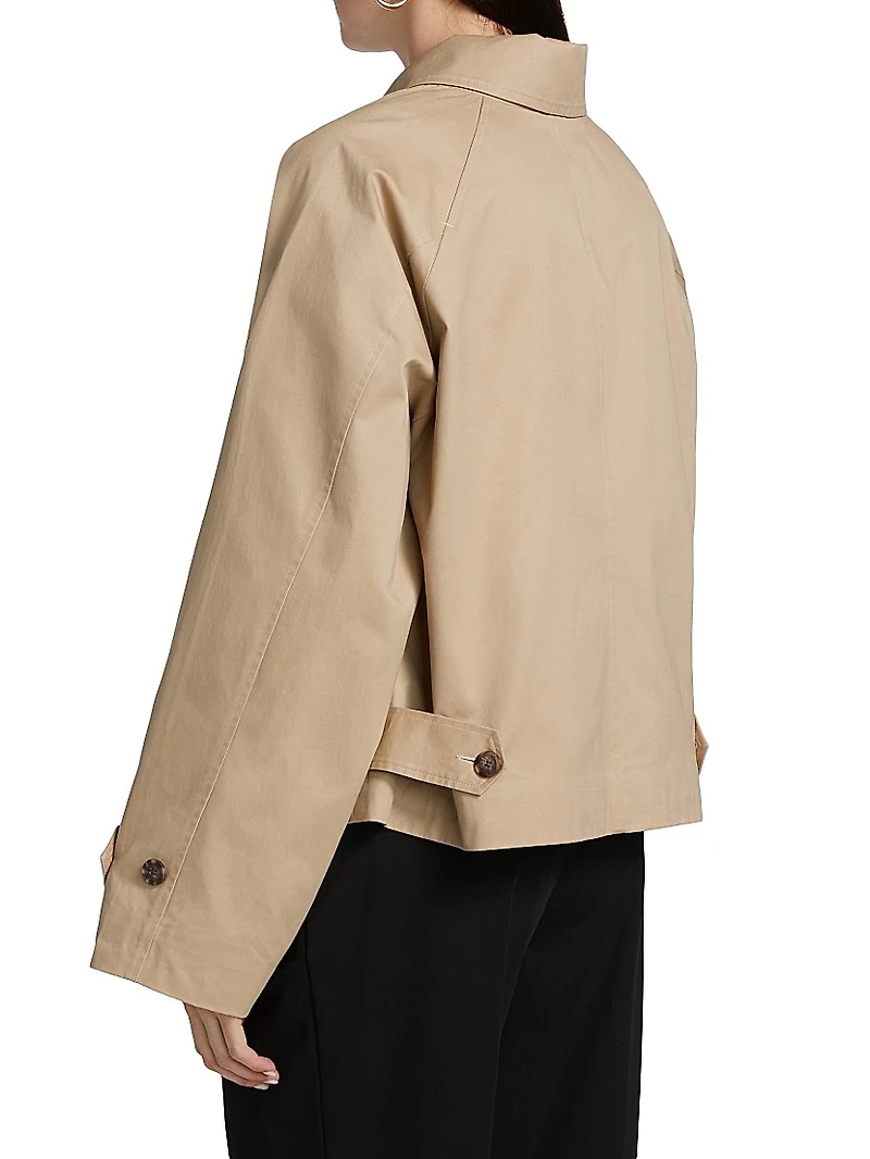 Cotton Trench Jacket