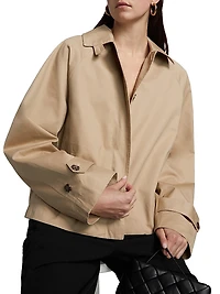 Cotton Trench Jacket