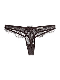 Sophie Lace-Silk Thong