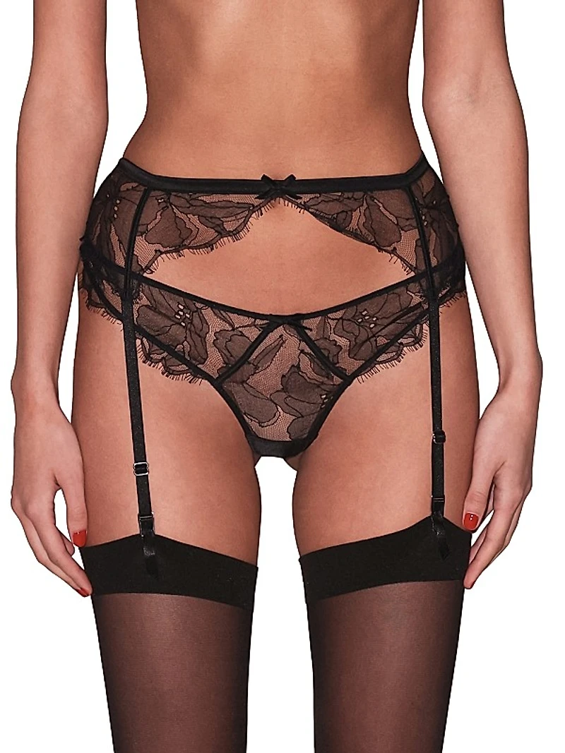 Sophie Lace-Silk Thong