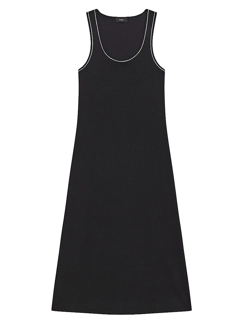 Rib-Knit Tank Dress