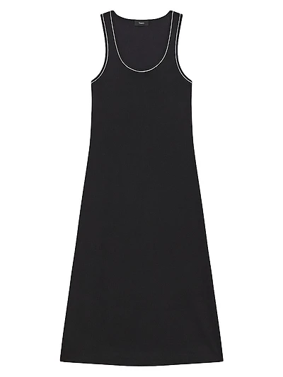 Rib-Knit Tank Dress