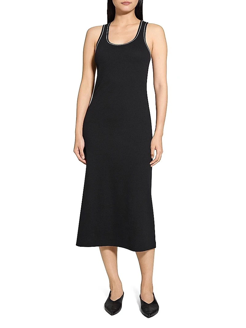 Rib-Knit Tank Dress