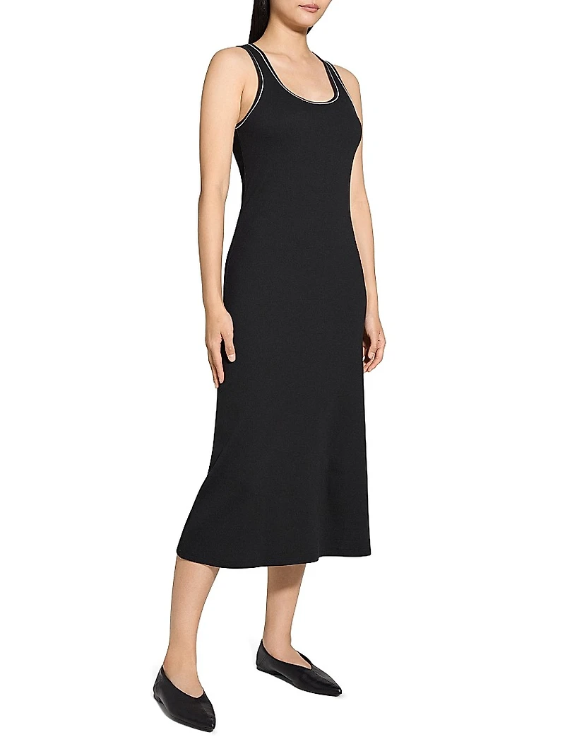 Rib-Knit Tank Dress