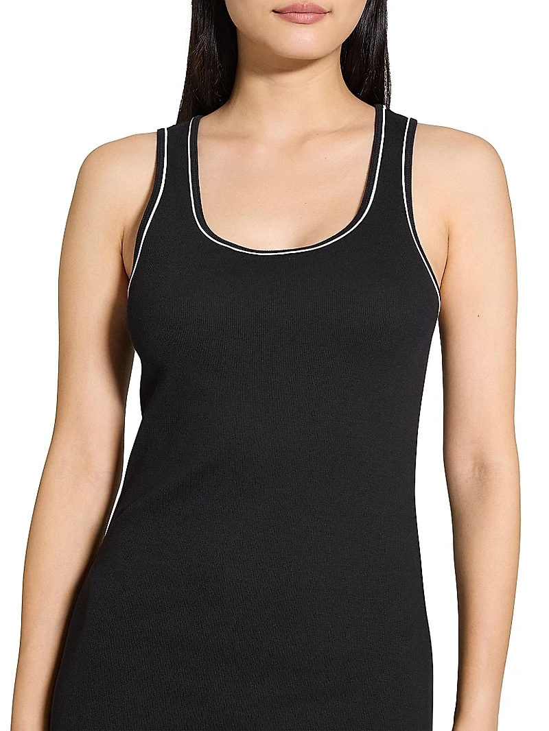 Rib-Knit Tank Dress
