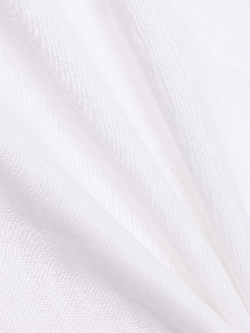 Curve Sleeve Button-Front Shirt
