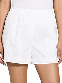 Striped Cotton Boxer Shorts