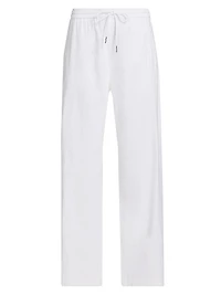 Drawstring Pull-On Pants