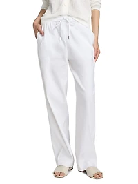 Drawstring Pull-On Pants