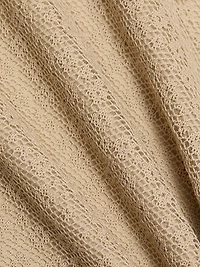 Floral Lace A-Line Skirt