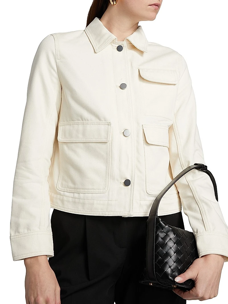 Casual Cotton-Blend Jacket