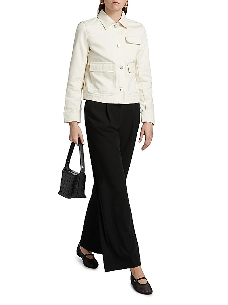 Casual Cotton-Blend Jacket