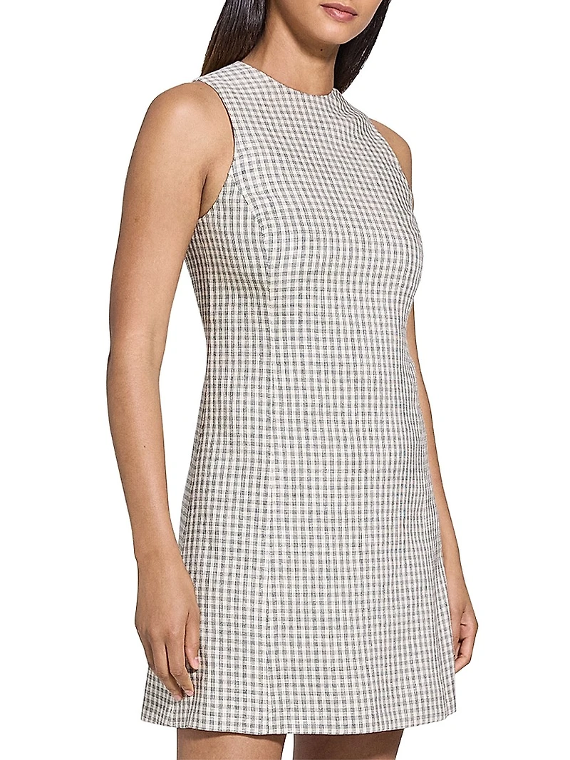 Sleeveless Flare Minidress