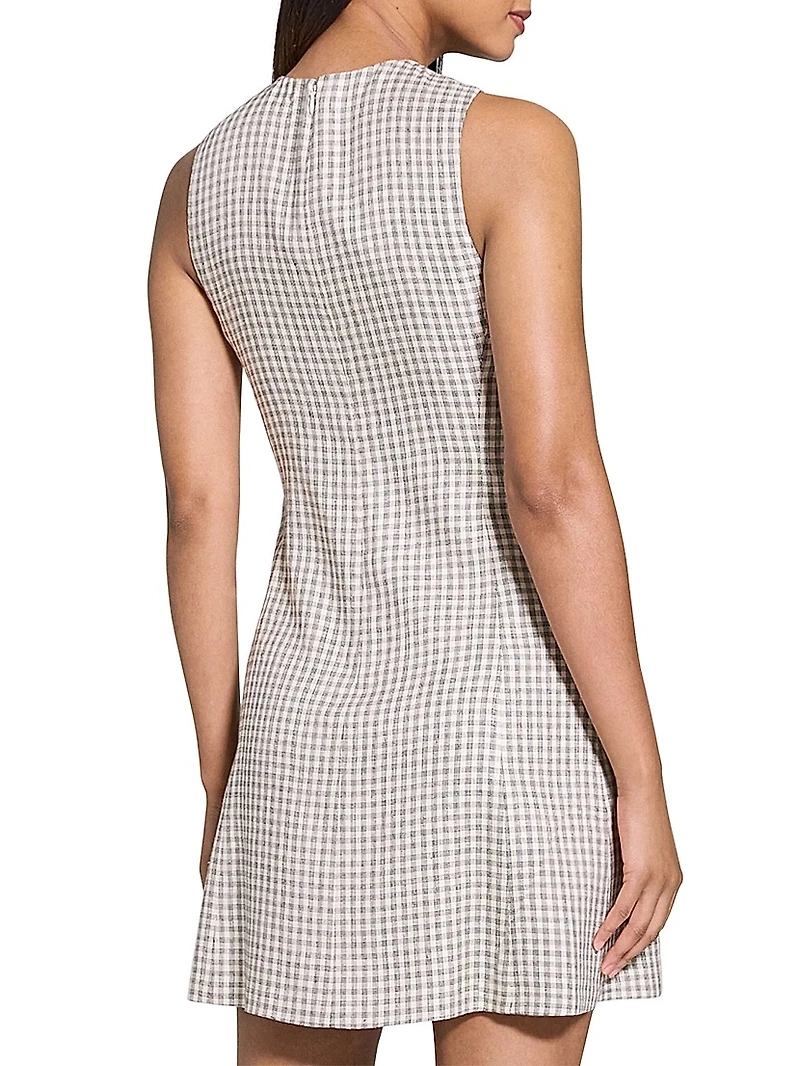 Sleeveless Flare Minidress