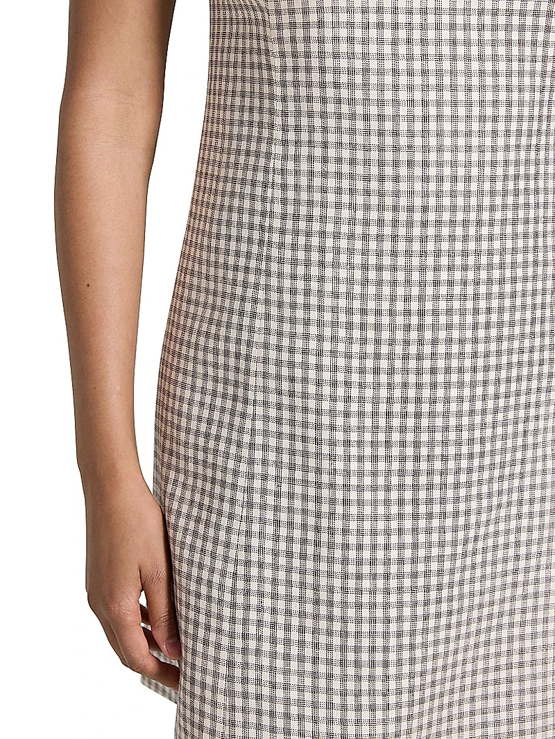 Sleeveless Flare Minidress