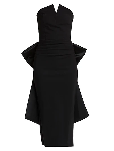 Denise Ra Bow Cocktail Dress