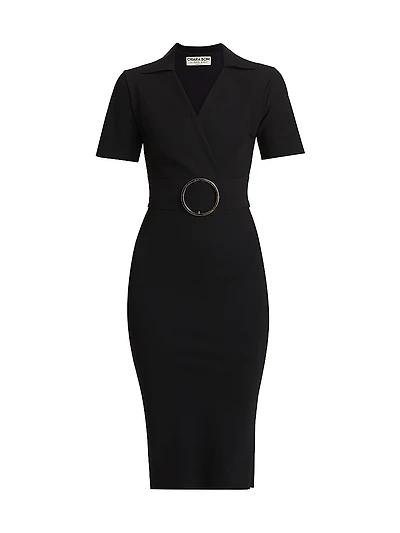 Shihi Belted Cocktail Dress