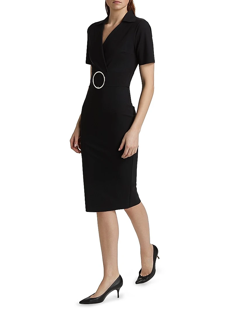 Shihi Belted Cocktail Dress