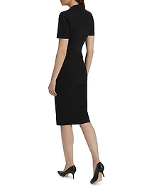 Shihi Belted Cocktail Dress