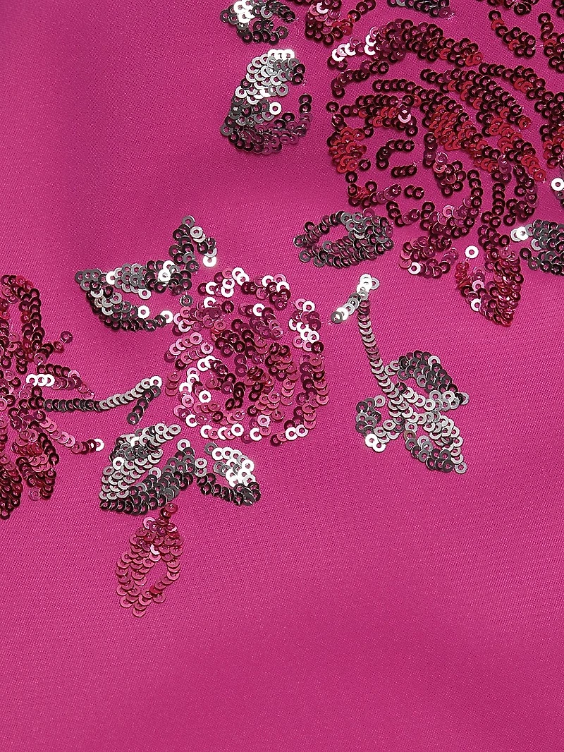 Kenzan Strapless Embellished Gown