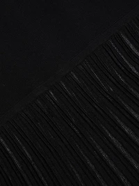 Semi-Sheer Strapless Maxi Dress