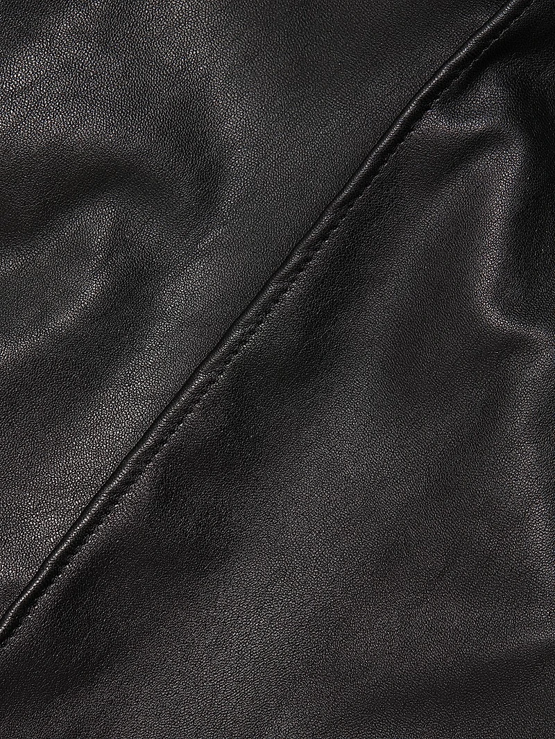 Owen Faux Leather Drawstring Track Pants