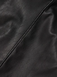 Owen Faux Leather Drawstring Track Pants