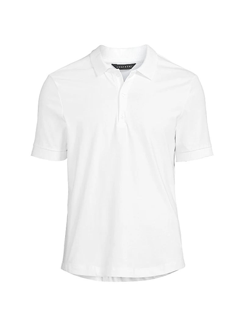 Pierce Stretch Cotton Slim-Fit Polo Shirt