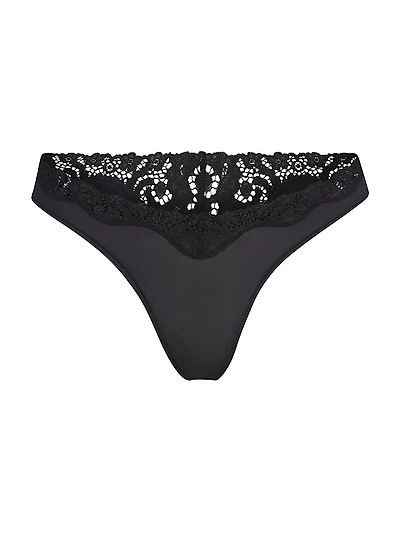 Fits Everybody Lace Dipped Thong