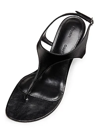 Tee 60MM Leather T-Strap Sandals