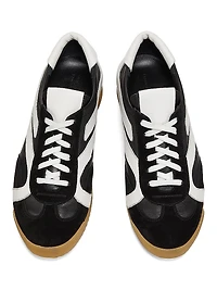 Track Leather & Suede Sneakers