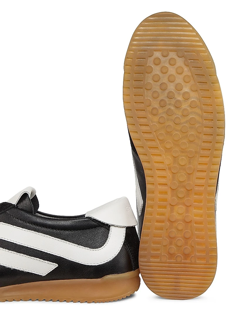 Track Leather & Suede Sneakers