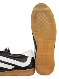 Track Leather & Suede Sneakers