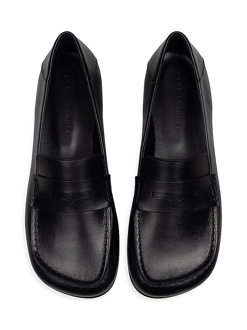 Drew Leather Penny Loafers
