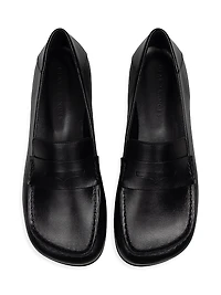 Drew Leather Penny Loafers