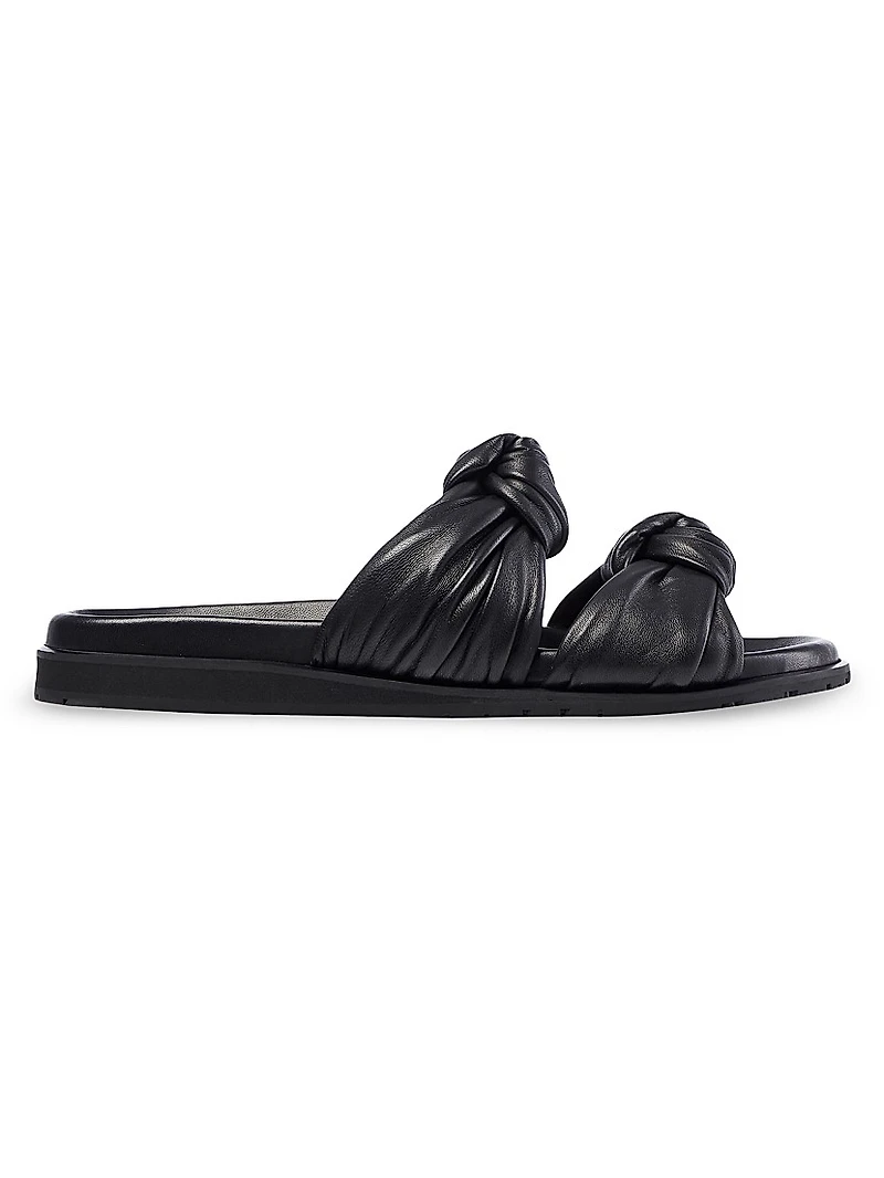 Tye Leather Sandals