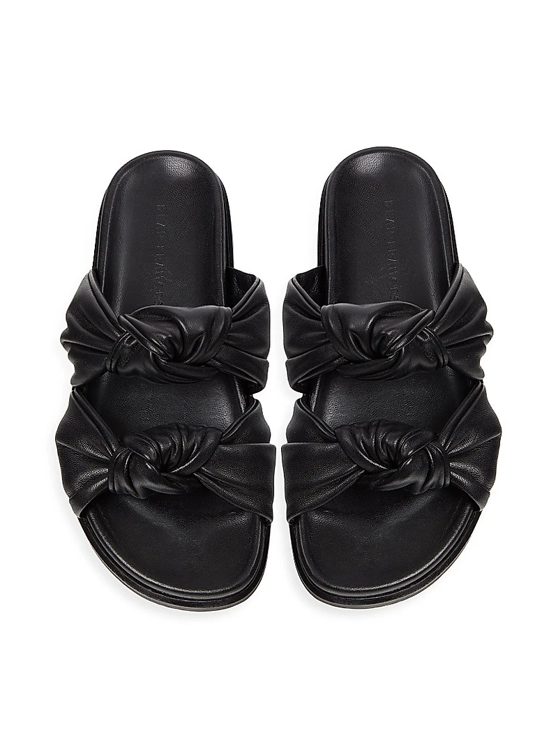 Tye Leather Sandals