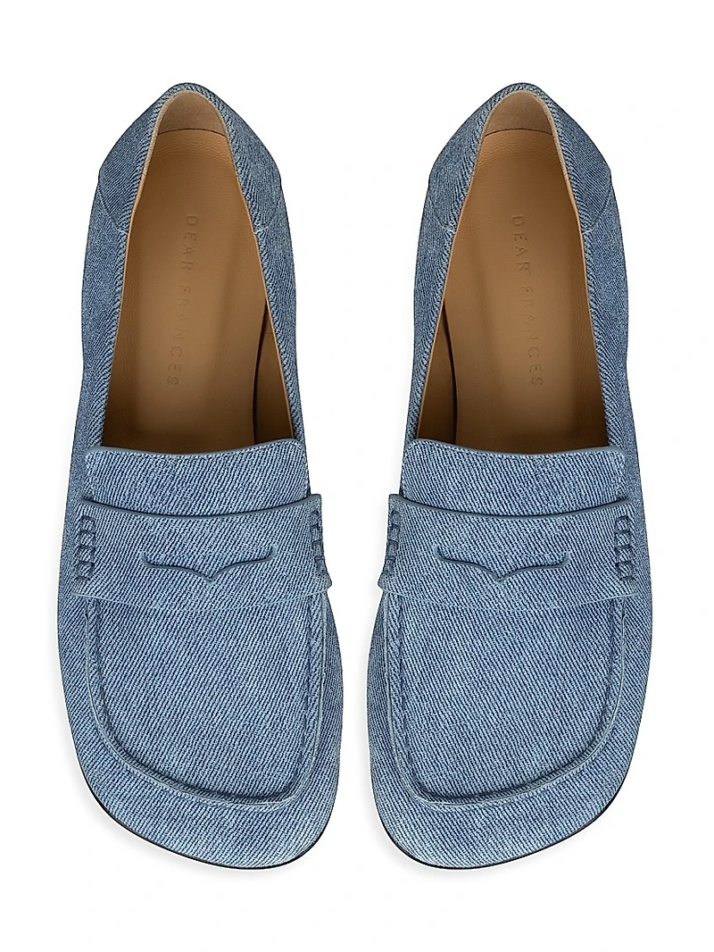 Drew Leather Penny Loafers