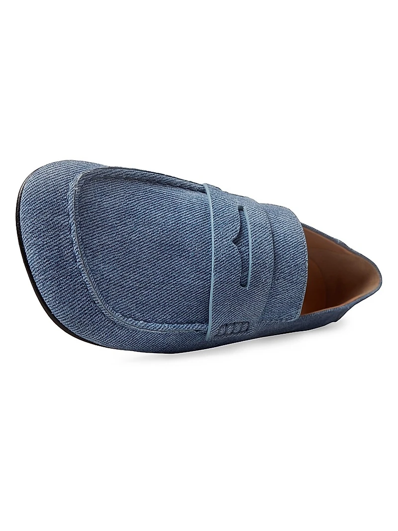 Drew Leather Penny Loafers