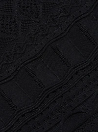 Smocked Pointelle Top