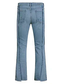 Walker Reconstruction Kick Flare Jeans