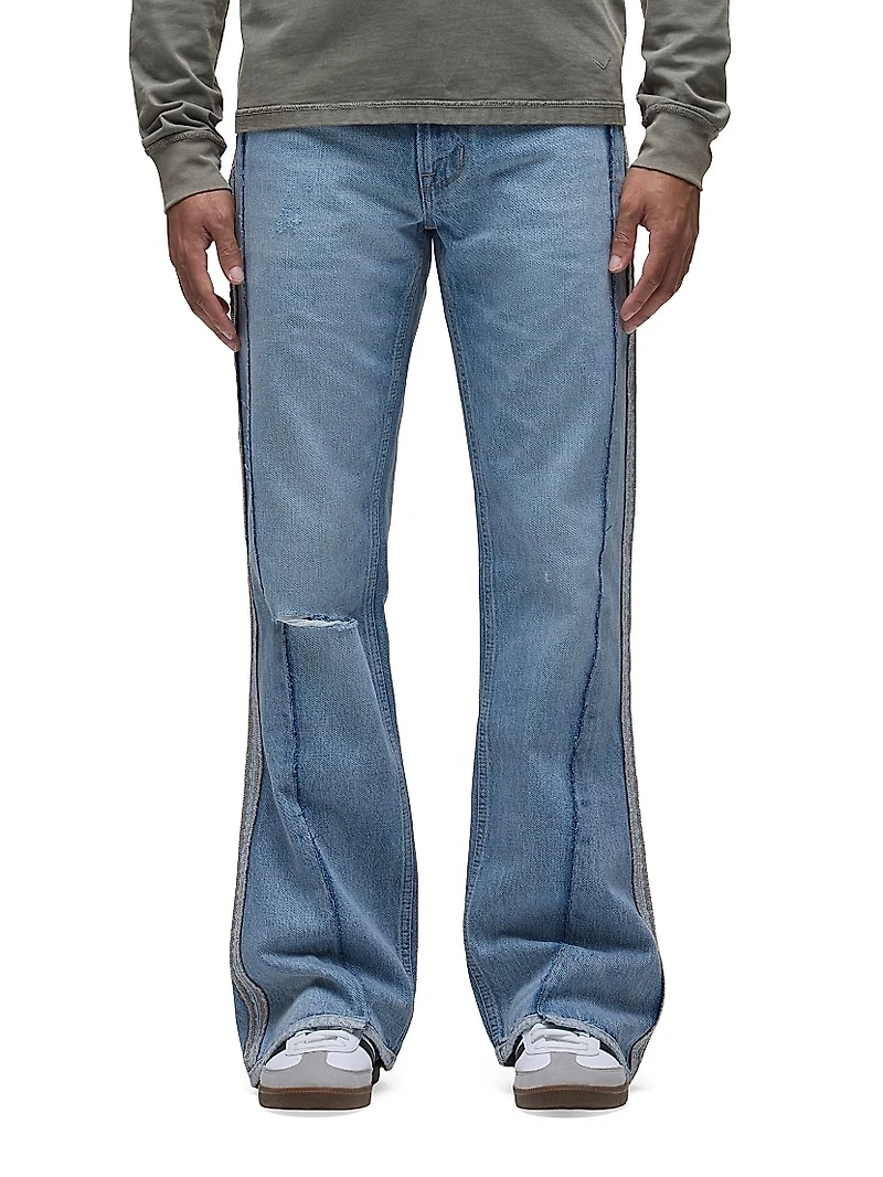 Walker Reconstruction Kick Flare Jeans